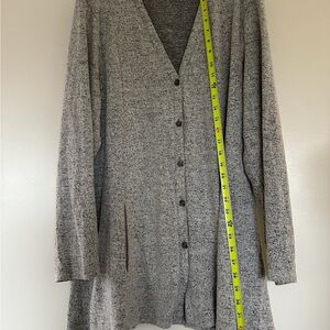 Susan Graver Lifestyle button front cardigan